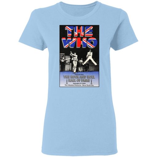 The Who The Rock And Roll Hall Of Fame T-Shirts, Hoodies, Sweater - Image 4