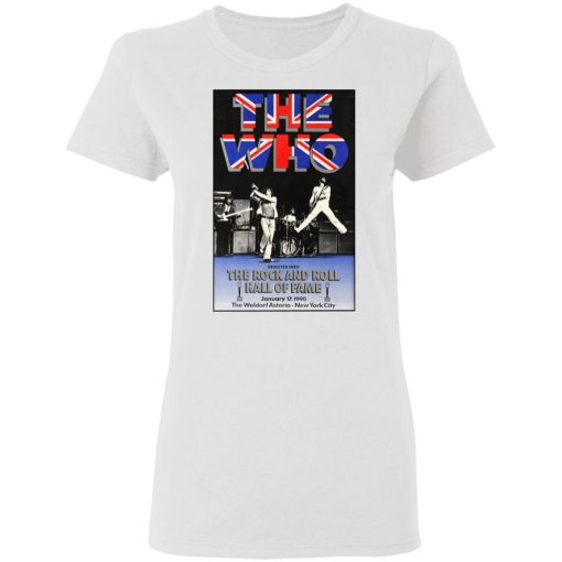 The Who The Rock And Roll Hall Of Fame T-Shirts, Hoodies, Sweater - Image 5