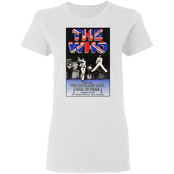 The Who The Rock And Roll Hall Of Fame T-Shirts, Hoodies, Sweater 5