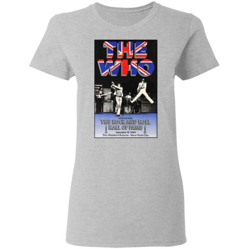 The Who The Rock And Roll Hall Of Fame T-Shirts, Hoodies, Sweater - Image 6