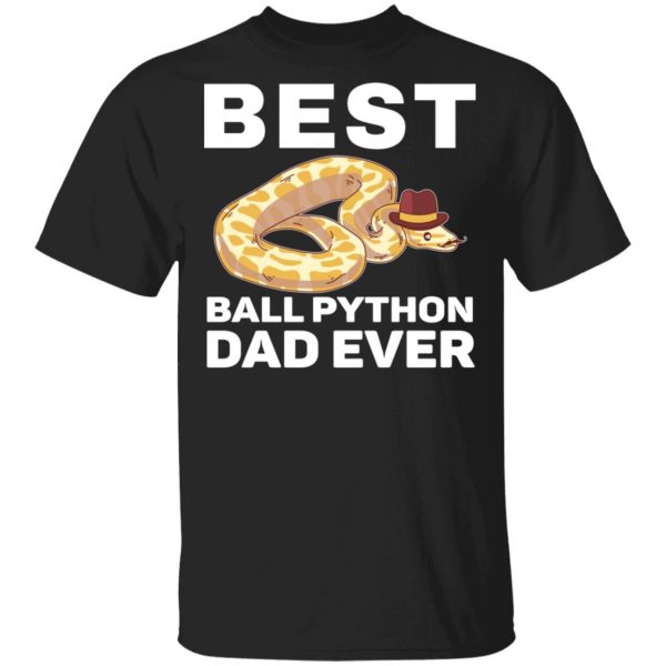 Best Ball Python Dad Beard Mustache Pet Snake T-Shirts, Hoodies, Sweater 1