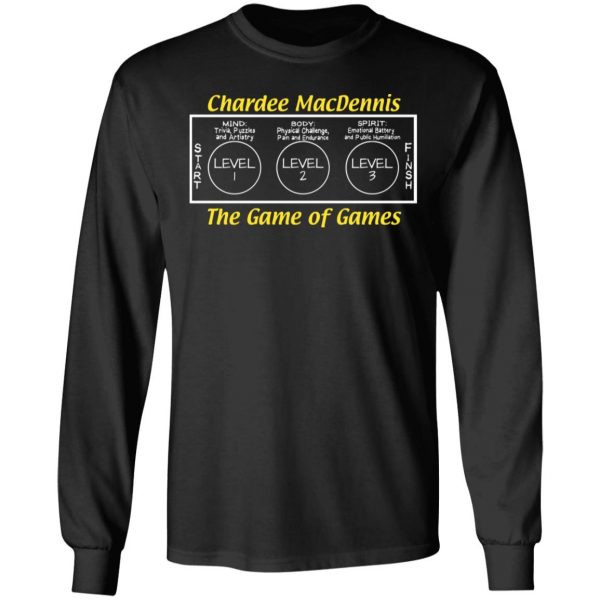 Chardee MacDennis The Game of Games T-Shirts, Hoodies, Sweater 3