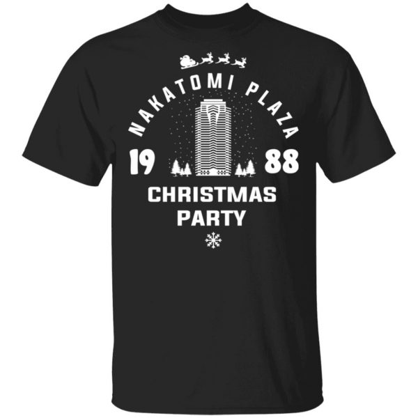 Nakatomi Plaza 1988 Christmas Party T-Shirts, Hoodies, Sweater 1