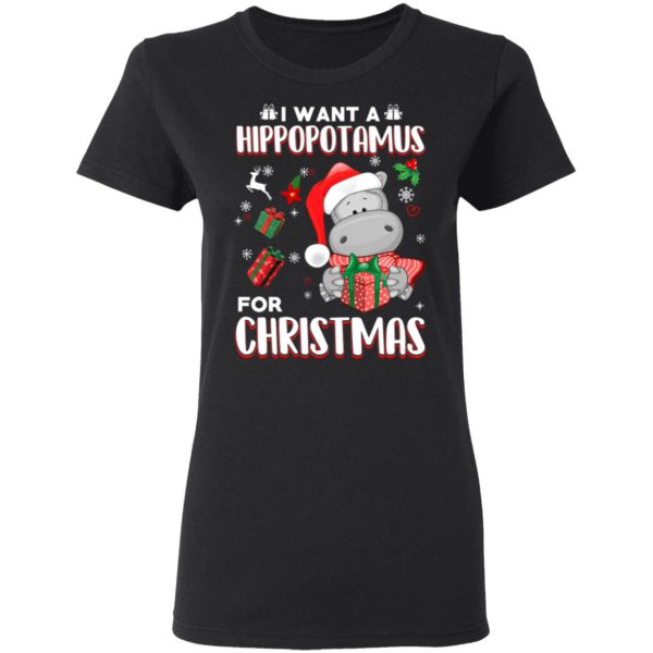 I Want A Hippopotamus For Christmas T-Shirts, Hoodies, Sweater 3