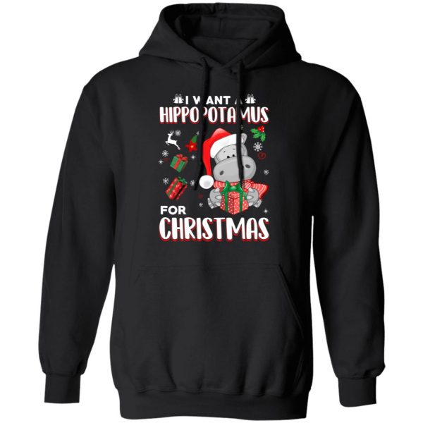 I Want A Hippopotamus For Christmas T-Shirts, Hoodies, Sweater 4