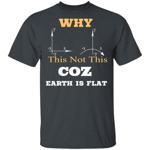 Why This Not This Coz Earth Is Flat T-Shirts, Hoodies, Sweater - Image 2