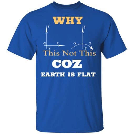 Why This Not This Coz Earth Is Flat T-Shirts, Hoodies, Sweater - Image 4