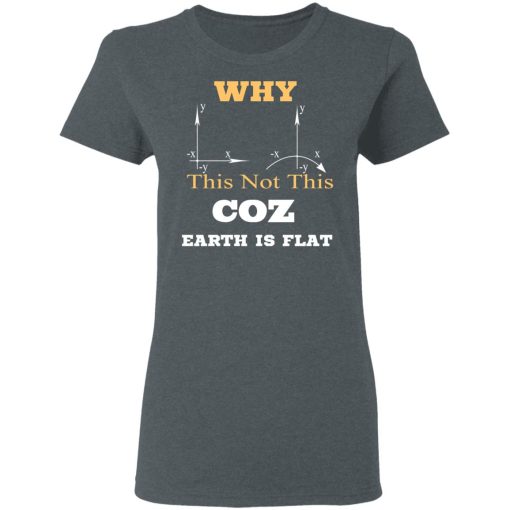 Why This Not This Coz Earth Is Flat T-Shirts, Hoodies, Sweater - Image 6