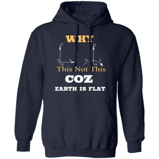 Why This Not This Coz Earth Is Flat T-Shirts, Hoodies, Sweater - Image 11