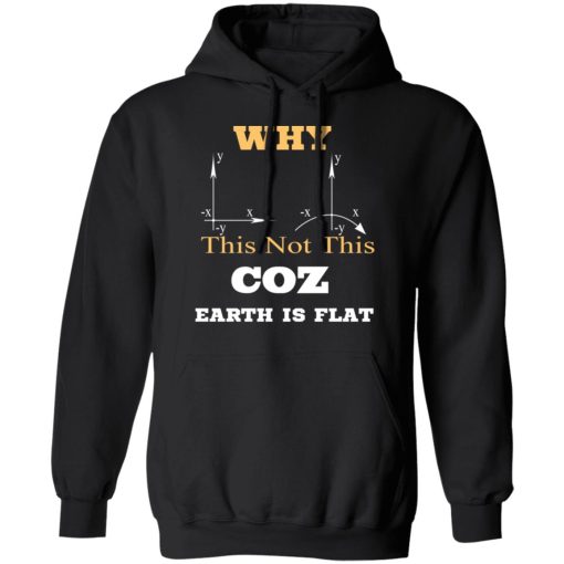 Why This Not This Coz Earth Is Flat T-Shirts, Hoodies, Sweater - Image 10