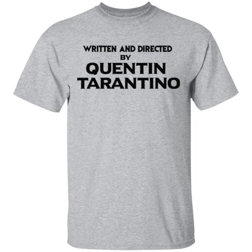 Written And Directed By Quentin Tarantino T-Shirts, Hoodies, Sweater - Image 3