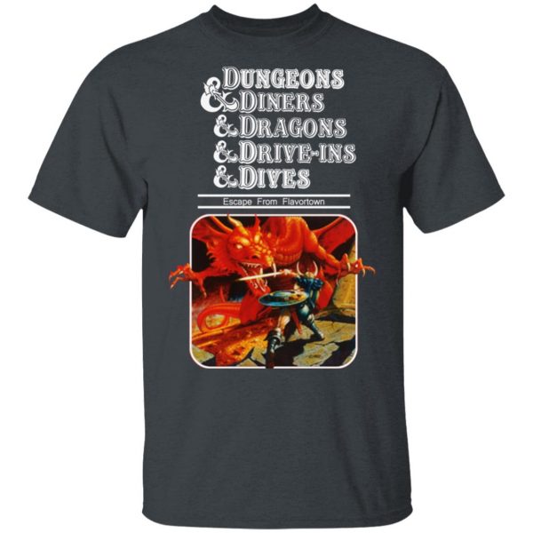 Escape From Flavortown Dungeons & Diners & Dragons T-Shirts, Hoodies, Sweater 2