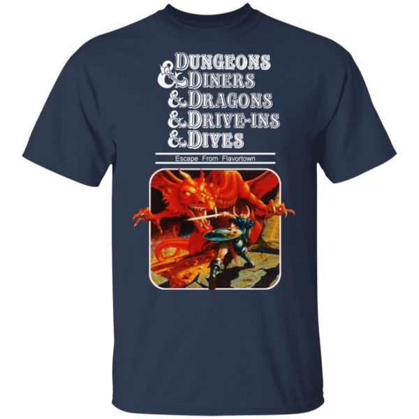 Escape From Flavortown Dungeons & Diners & Dragons T-Shirts, Hoodies, Sweater 3