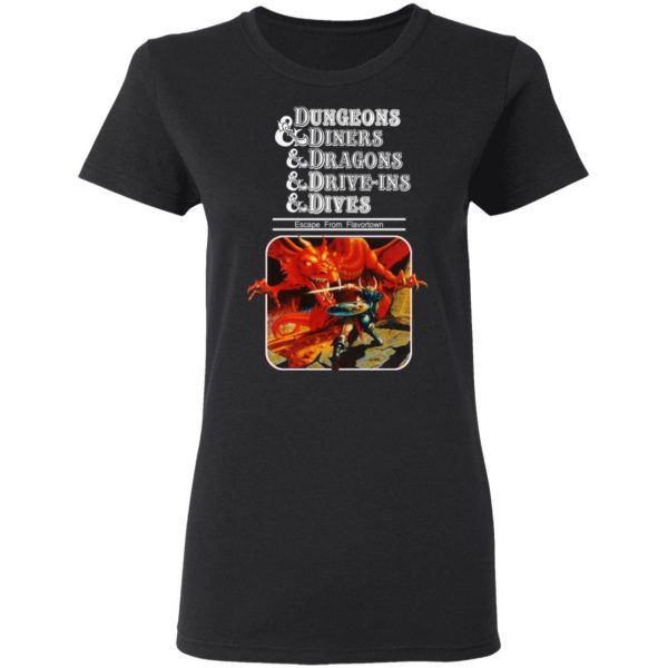 Escape From Flavortown Dungeons & Diners & Dragons T-Shirts, Hoodies, Sweater 5