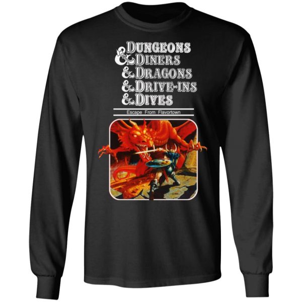 Escape From Flavortown Dungeons & Diners & Dragons T-Shirts, Hoodies, Sweater 9
