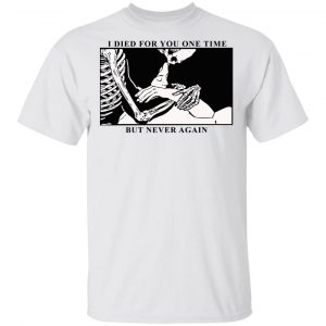 I Died For You One Time But Never Again T-Shirts, Hoodies, Sweater 13
