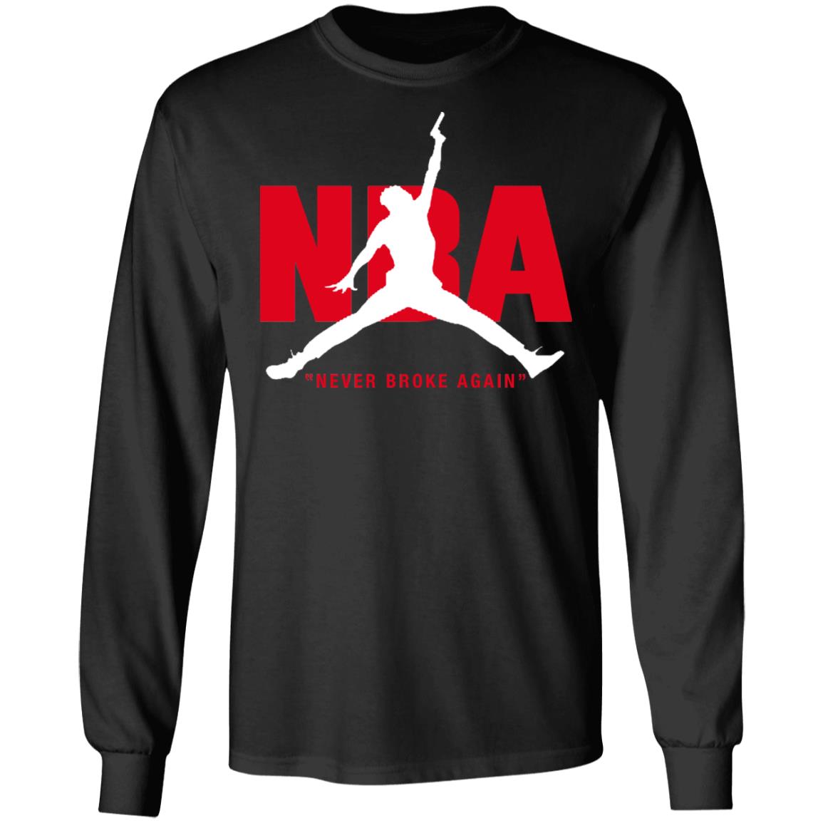 black and red nba youngboy shirt