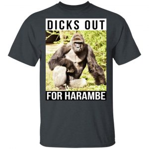 Dicks Out For Harambe T-Shirts, Hoodies, Sweater 5