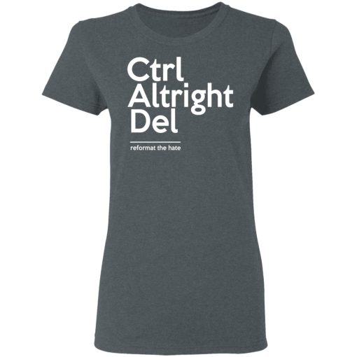 Ctrl Altright Del Reformat The Hate T-Shirts, Hoodies, Sweater 6