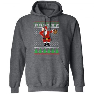 Dabbing Santa Volleyball Ugly Christmas T-Shirts, Hoodies, Sweater 24