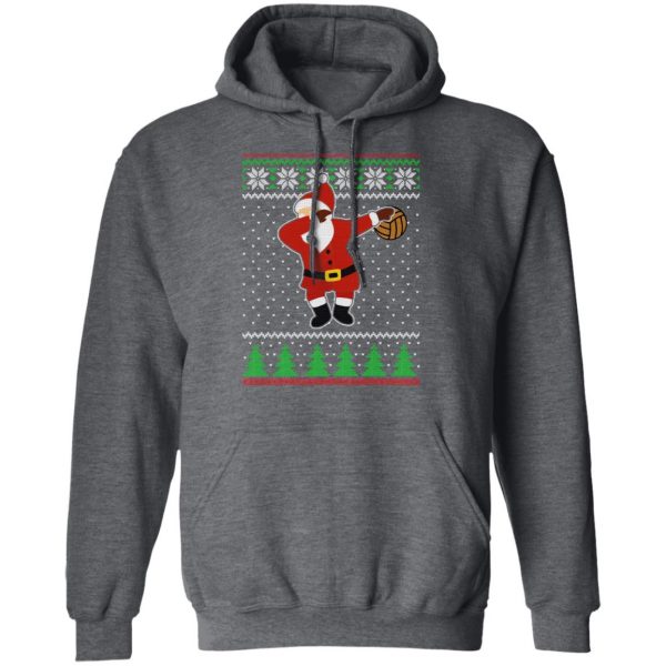 Dabbing Santa Volleyball Ugly Christmas T-Shirts, Hoodies, Sweater 12
