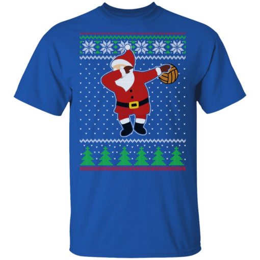 Dabbing Santa Volleyball Ugly Christmas T-Shirts, Hoodies, Sweater - Image 4