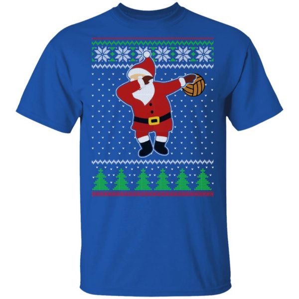 Dabbing Santa Volleyball Ugly Christmas T-Shirts, Hoodies, Sweater 4