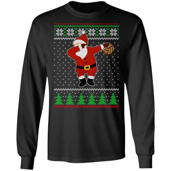Dabbing Santa Volleyball Ugly Christmas T-Shirts, Hoodies, Sweater 9