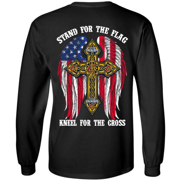 Cleveland Cavaliers Stand For The Flag Kneel For The Cross T-Shirts, Hoodies, Sweater 3