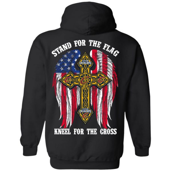 Cleveland Cavaliers Stand For The Flag Kneel For The Cross T-Shirts, Hoodies, Sweater 4