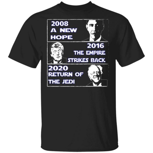 2008 A New Hope – 2016 The Empire Strikes Back – 2020 Return Of The Jedi T-Shirts, Hoodies, Sweater 1