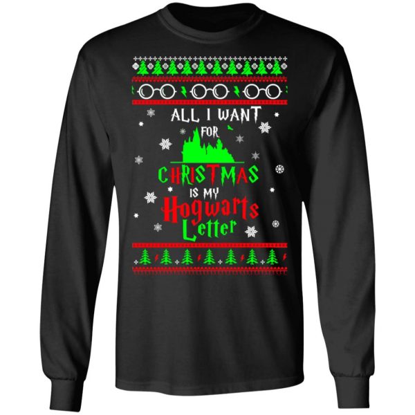 All I Want For Christmas Is My Hogwarts Letter Harry Potter T-Shirts, Hoodies, Sweater 9