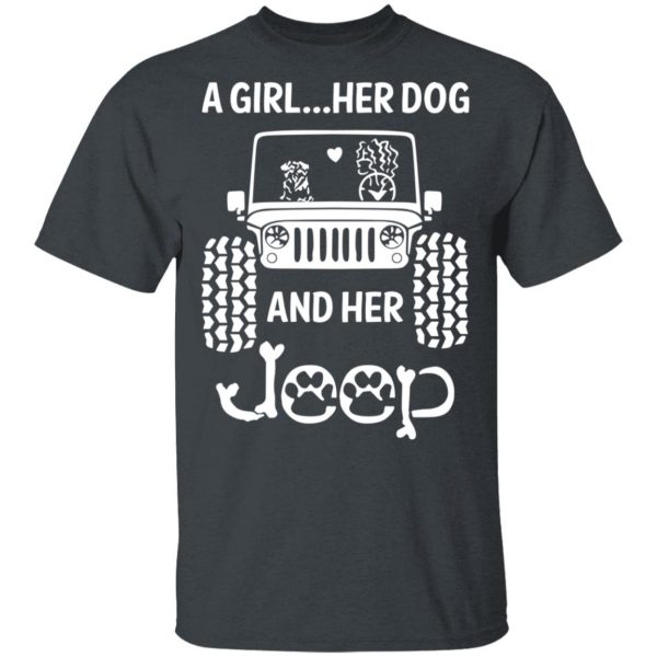 A Girl Her Dog And Her Jeep T-Shirts, Hoodies, Sweater 2