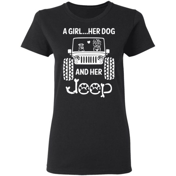 A Girl Her Dog And Her Jeep T-Shirts, Hoodies, Sweater 3