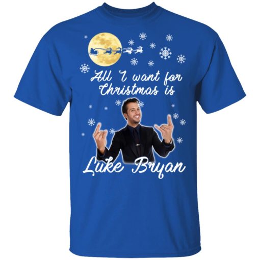 All I Want For Christmas Is Luke Bryan T-Shirts, Hoodies, Sweater 4