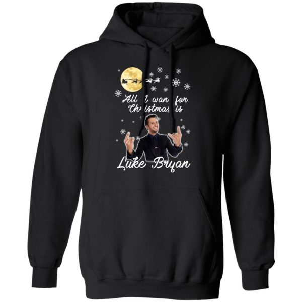 All I Want For Christmas Is Luke Bryan T-Shirts, Hoodies, Sweater 10