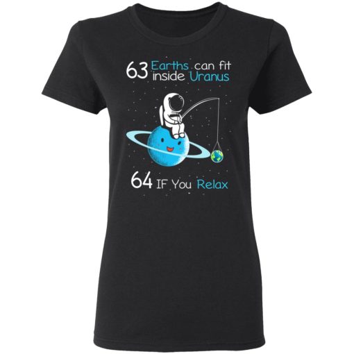 63 Earths Can Fit Inside Uranus 64 If You Relax T-Shirts, Hoodies, Sweater 2