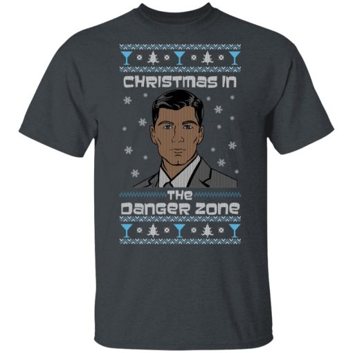 The Danger Zone Christmas In The Danger Zone T-Shirts, Hoodies, Sweater - Image 2