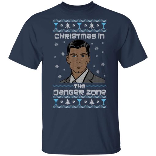 The Danger Zone Christmas In The Danger Zone T-Shirts, Hoodies, Sweater - Image 3