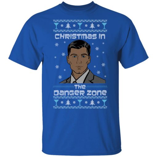 The Danger Zone Christmas In The Danger Zone T-Shirts, Hoodies, Sweater - Image 4