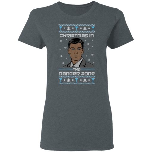 The Danger Zone Christmas In The Danger Zone T-Shirts, Hoodies, Sweater - Image 6