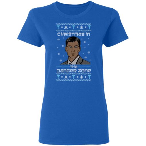 The Danger Zone Christmas In The Danger Zone T-Shirts, Hoodies, Sweater - Image 8