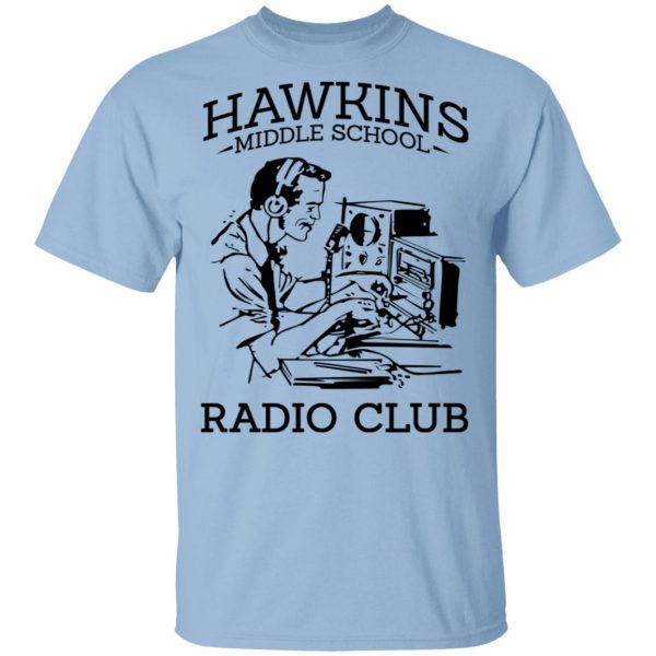 Hawkins Middle School Radio Club T-Shirts, Hoodies, Sweater 1