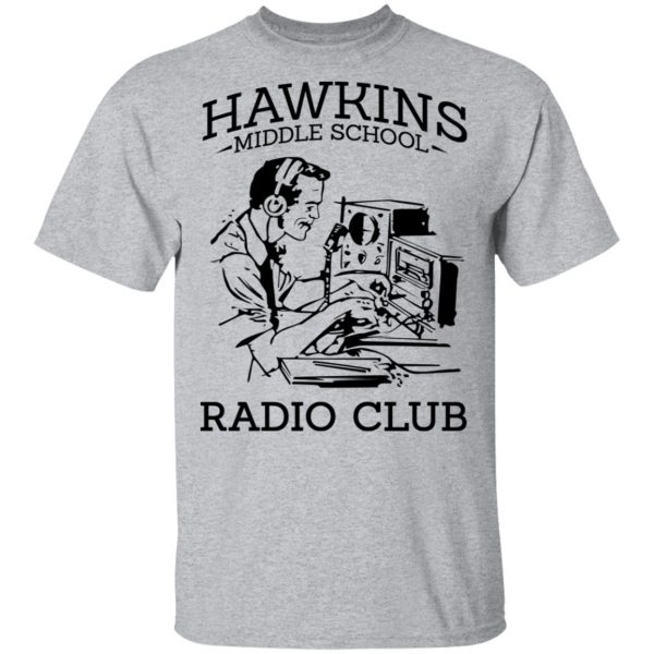 Hawkins Middle School Radio Club T-Shirts, Hoodies, Sweater 3