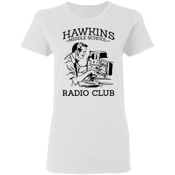 Hawkins Middle School Radio Club T-Shirts, Hoodies, Sweater 5