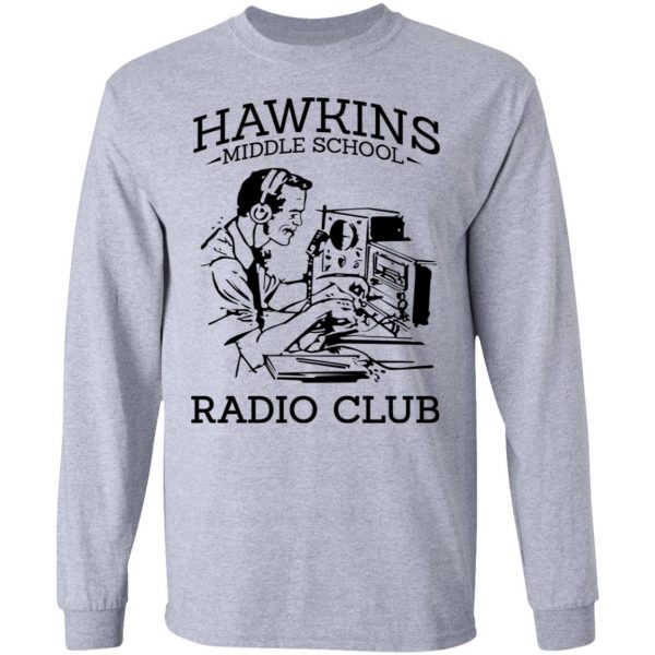 Hawkins Middle School Radio Club T-Shirts, Hoodies, Sweater 7