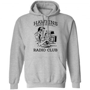 Hawkins Middle School Radio Club T-Shirts, Hoodies, Sweater 21