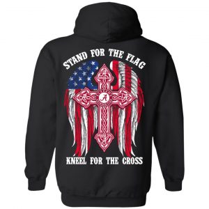 Alabama Crimson Tide Stand For The Flag Kneel For The Cross T-Shirts, Hoodies, Sweater 7