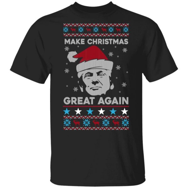 Donald Trump Make Christmas Great Again T-Shirts, Hoodies, Sweater 1