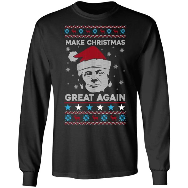 Donald Trump Make Christmas Great Again T-Shirts, Hoodies, Sweater 3